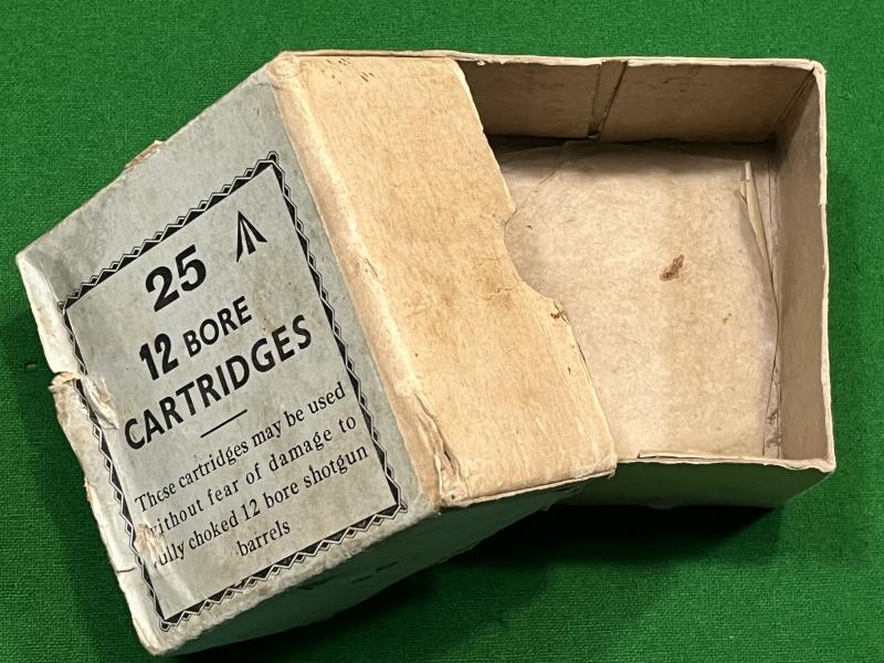 Wartime Shotgun Cartridge Carton.