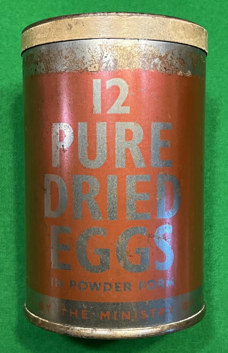 M.O.F. Dried Egg Tin.