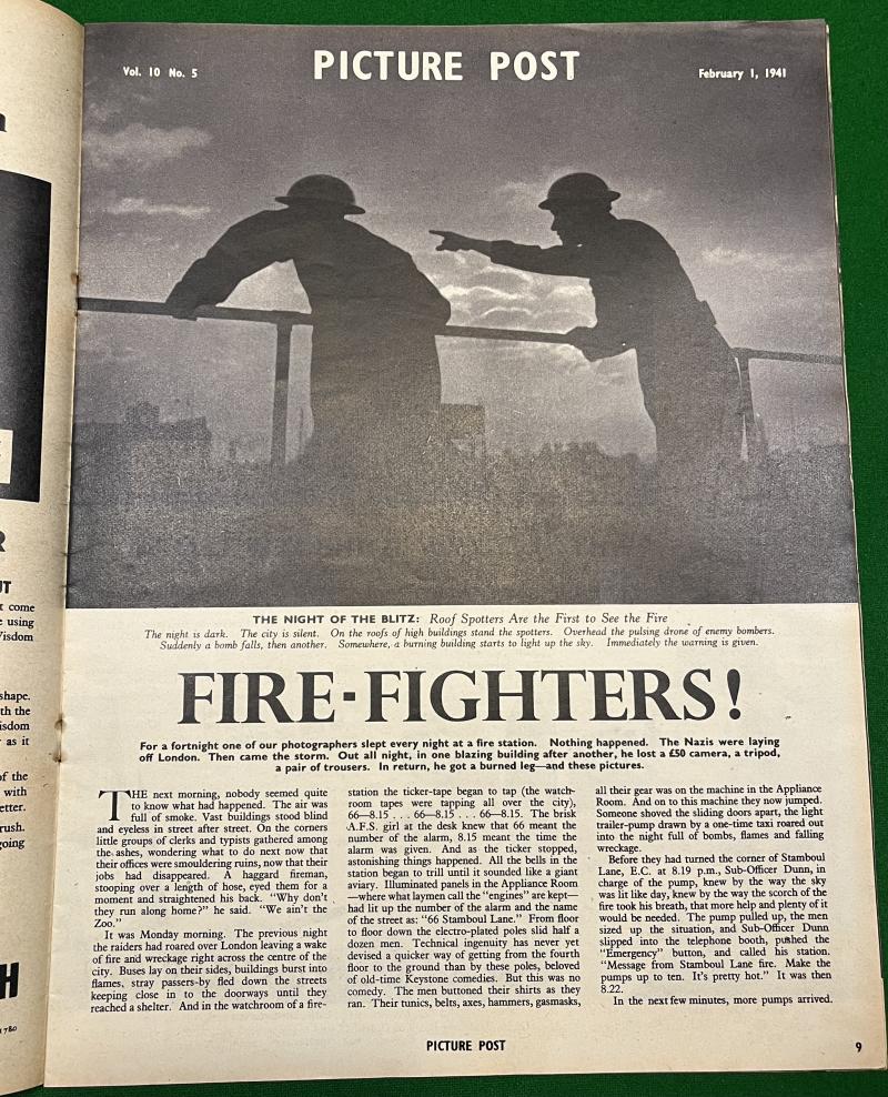 Fire Fighters edition Picture Post