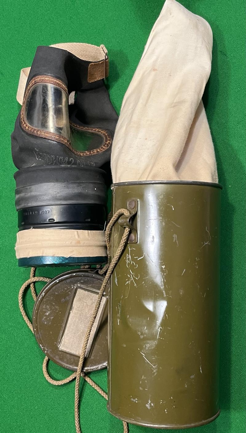 Civilian Respirator and Cylinder Container.