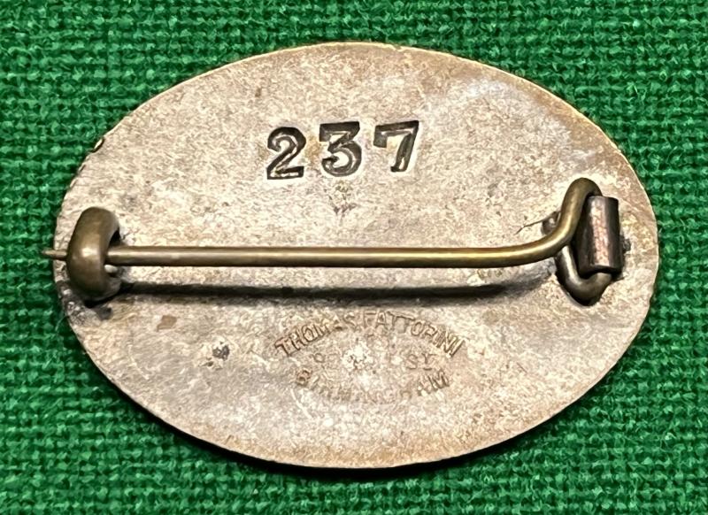 Wolseley on National Service Lapel Badge.
