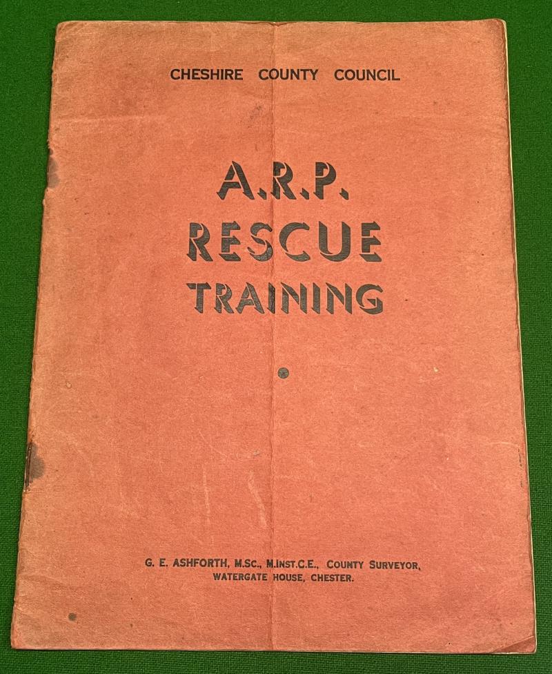 Cheshire Council A.R.P. Rescue Training.