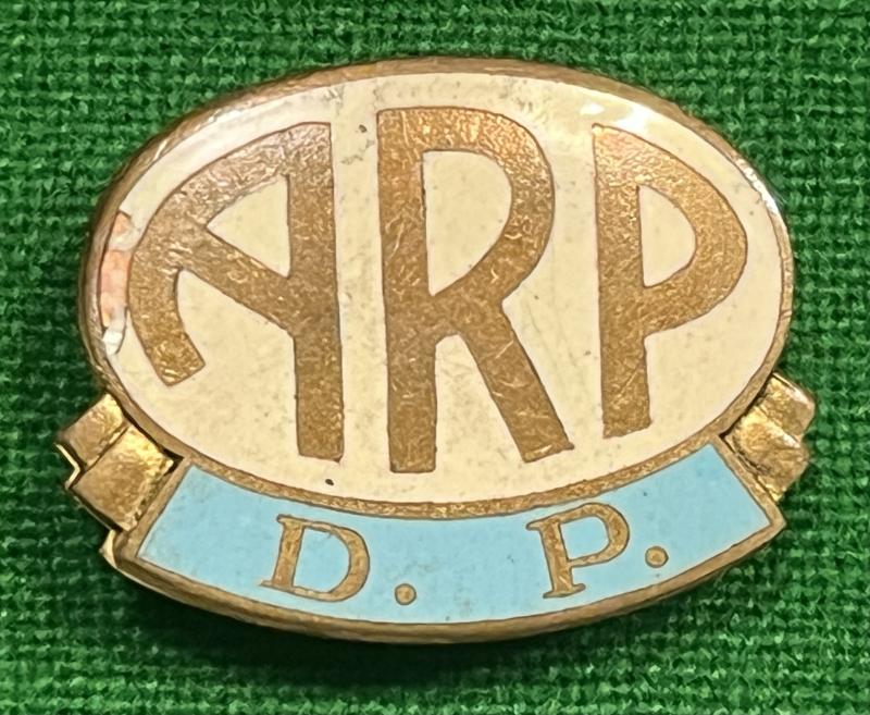 A.R.P. Factory badge.