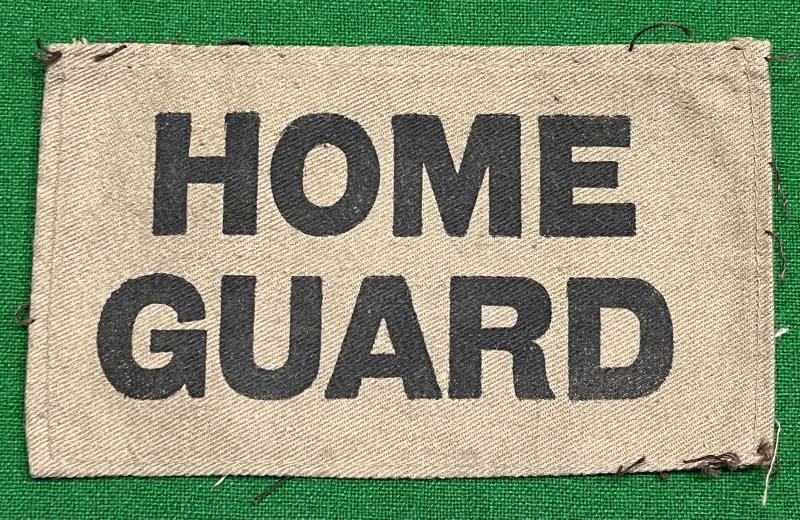 Home Guard patch.