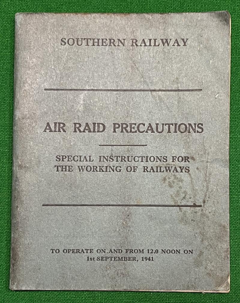 Southern Railway Air Raid Precautions.