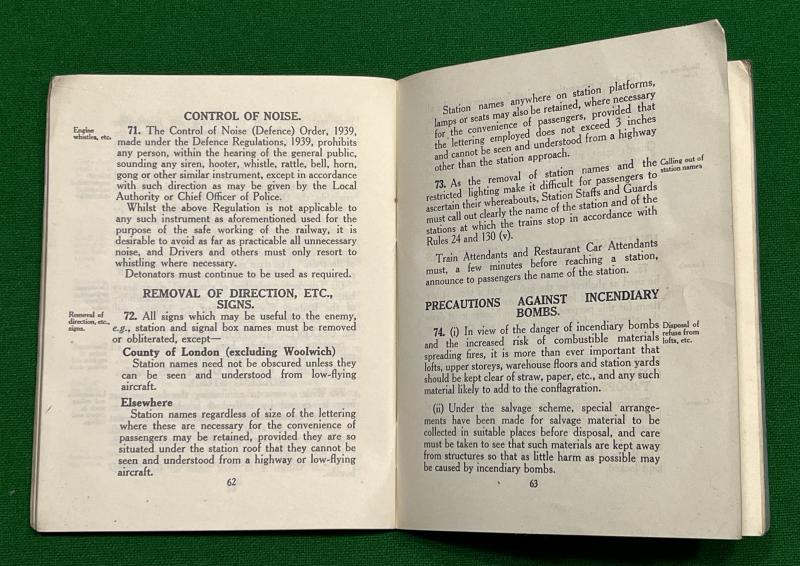 Southern Railway Air Raid Precautions.