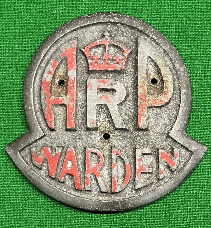 ARP Warden sign.