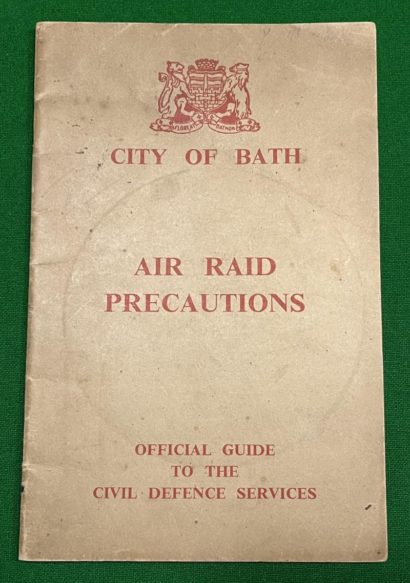 City of Bath Air Raid Precautions.