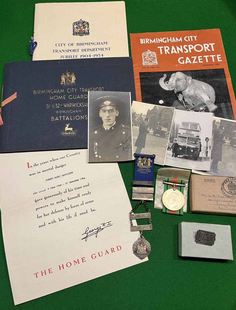 Birmingham Transport Home Guard Grouping.