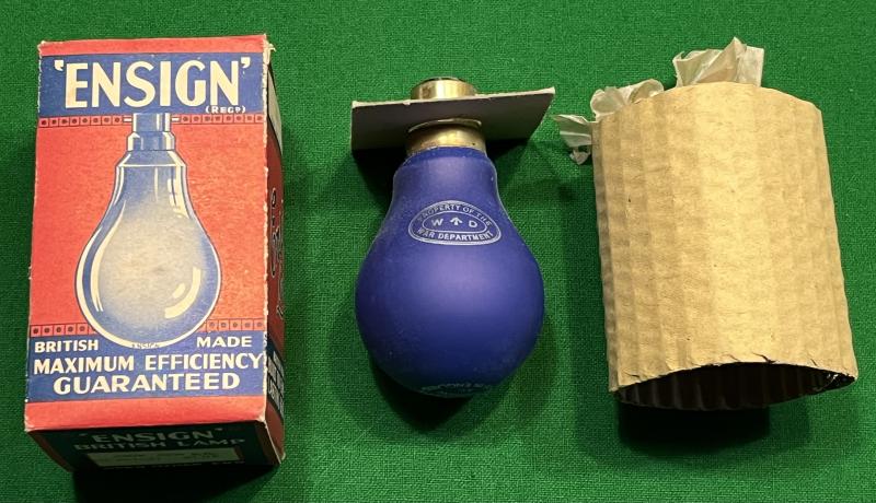 Wartime ' Blackout ' Bulb.