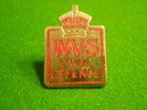 WVS Civil Defence badge.