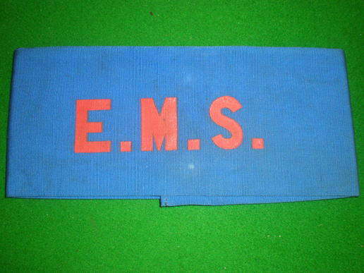 Emergency Medical Services Armband.