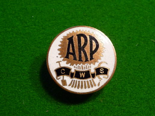Co-Op ARP lapel badge.