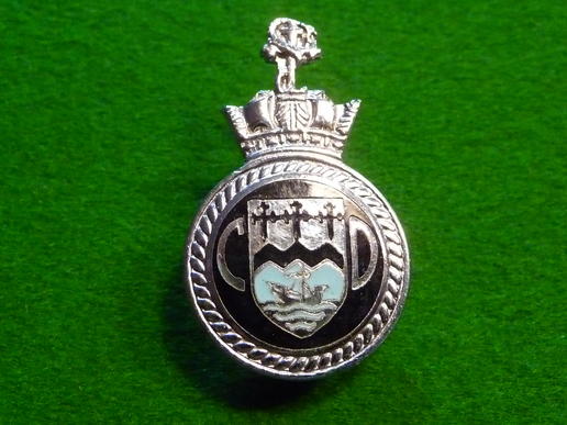 Southport Civil Defence lapel badge.