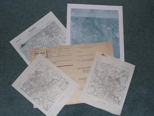 Luftwaffe target maps - Leeds.