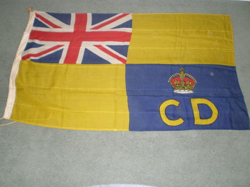  WW2 Civil Defence Flag.