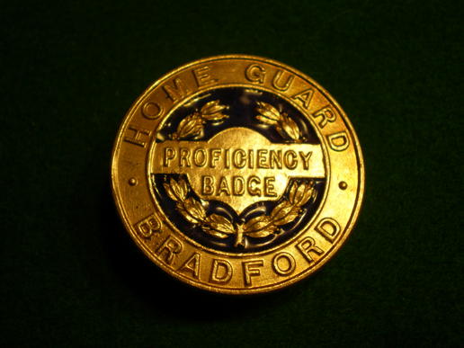 Bradford Home Guard Proficiency Badge.