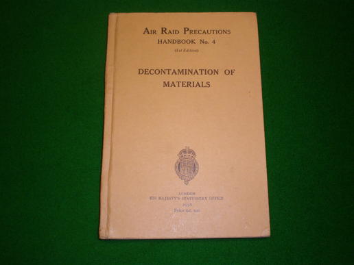 ARP Handbook No.4 Decontamination.