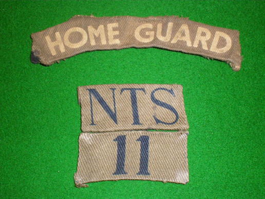 Nottinghamshire Home Guard titles.