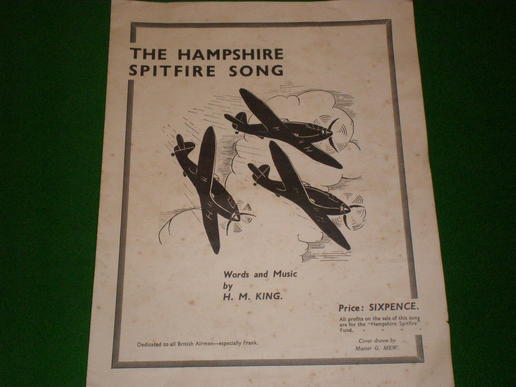 Hampshire Spitfire Song.