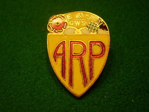 Co-Op ARP lapel badge.