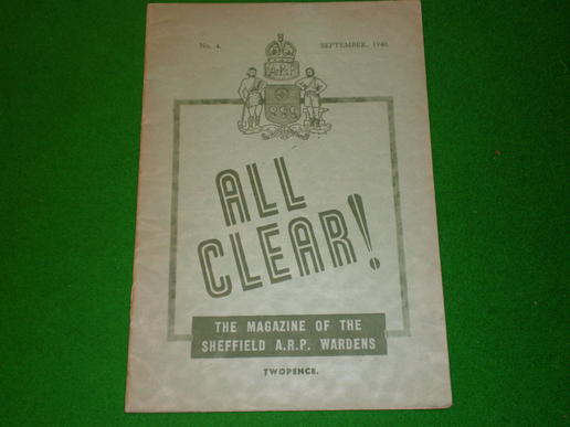 All Clear - Sheffield Civil Defence magazine.