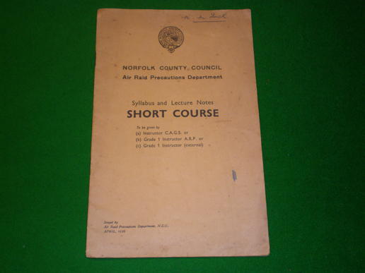 Norfolk CC ARP course manual.