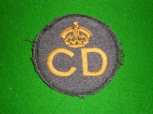 CD Raincoat Breast badge. 