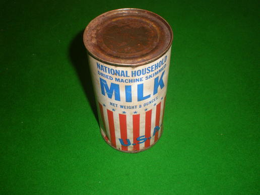 Full National Household Milk tin.  