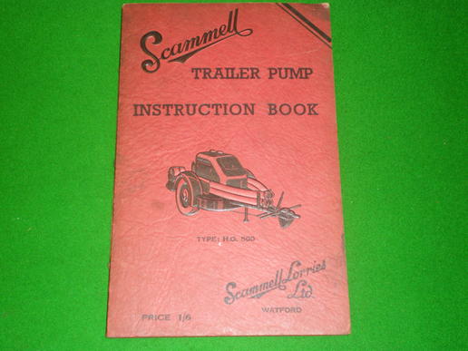 Trailer pump instruction manual.