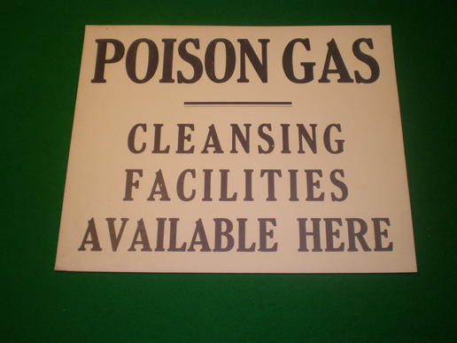 ARP Gas Cleansing poster.