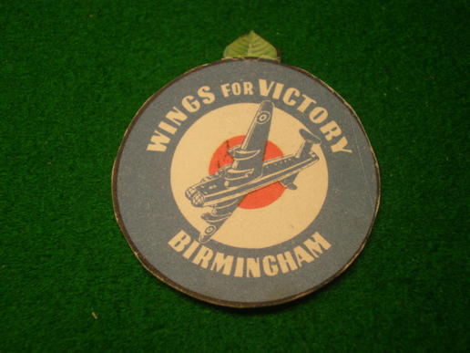 Birmingham Wings for Victory card badge.