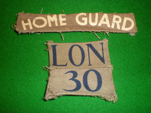 London Home Guard titles.