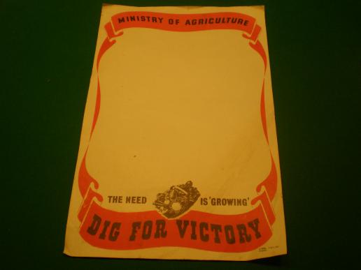 Dig for Victory poster.