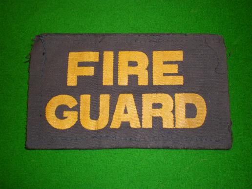  Fire Guard overlay for use with SFP armband.
