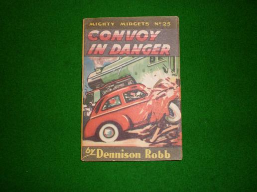 Children's miniature book ' Convoy in Danger '.