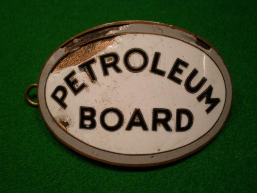 Petroleum Board Drivers cap badge.