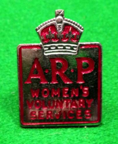 WVS ARP lapel badge.