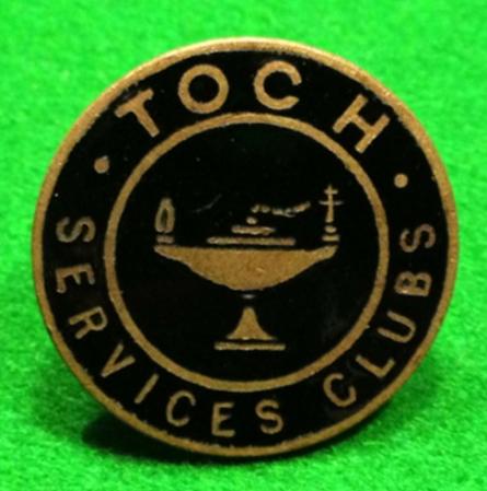Toc H Services Club lapel badge. 