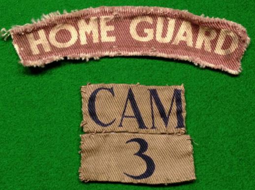 3rd Cambridgeshire Home Guard Titles.