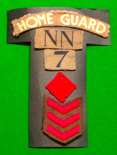 Northamptonshire Home Guard  titles.