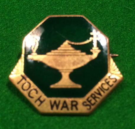 Toc H War Services lapel badge.