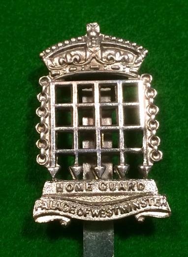 Palace of Westminster Home Guard Cap badge.