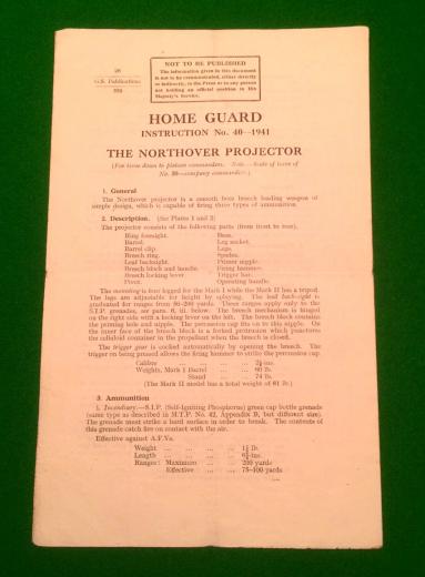 HG Instruction - Northover Projector.