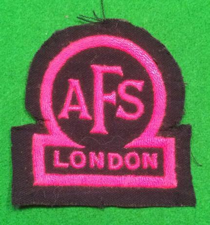 Women's AFS London breast badge.