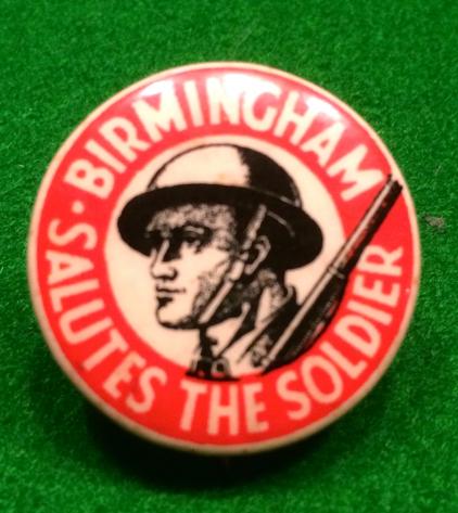 Birmingham Salute the Soldier campaign badge.