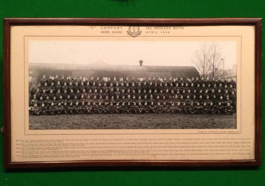 15TH Middlesex Home Guard Group photo.