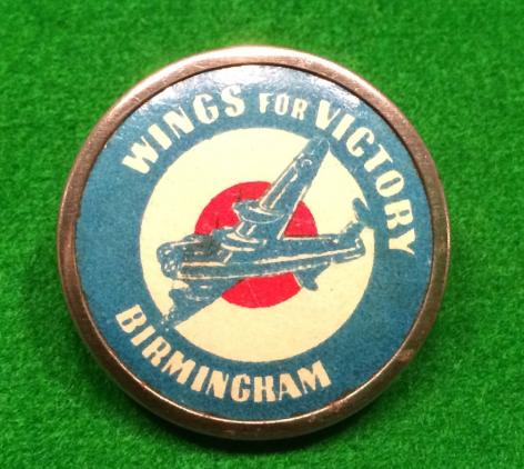 Birmingham Wings for Victory badge.