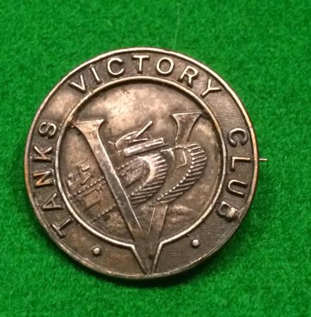 Tanks for Victory Lapel badge.