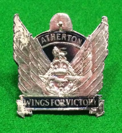 Atherton Wings for Victory Badge.